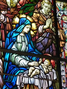 Hail and Blessed Be.... Holy Hill Basilica Window © SalveMaterDei.com, 2011. EA photographer