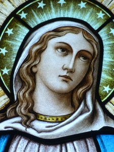 —Hail Full of Grace! © SalveMaterDei.com, 2011. photo from St. Mary's Maternity of the Blessed Virgin, Richfield, WI, EA photographer