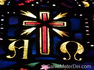 He is the Alpha and the Omega  © SalveMaterDei.com, 2011-2012