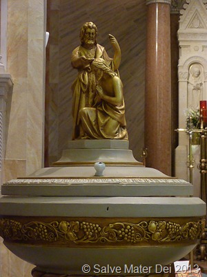 Unless One is Born of Water and The Spririt. . . . © Salve Mater Dei 2013 EA Photo