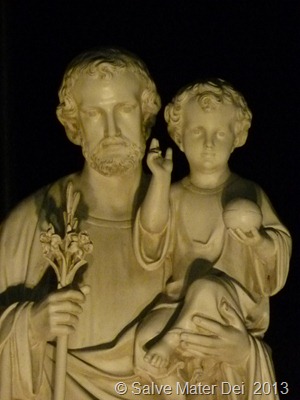 St. Joseph Holf My Hand and Guide My Steps Along this Lentern Journey © SalveMaterDei.com 2013 (EA photo)