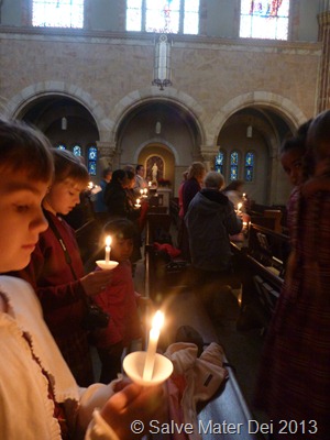 Candlemas Celebration, Holy Hill, Basilica of the National Shrine of Mary Help of Christians, February 2, 2012, © SalveMaterDei.com, 2012-
