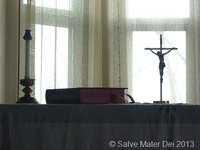 Let Me not Become Distracted, but Seek and Find The Way, The Truth and the Life © SalveMaterDei.com 2013 