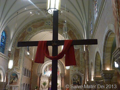 Like the Four Arms of the Cross, there are Four Challenges to Purity © SalveMaterDei.com, 2013. EA photo