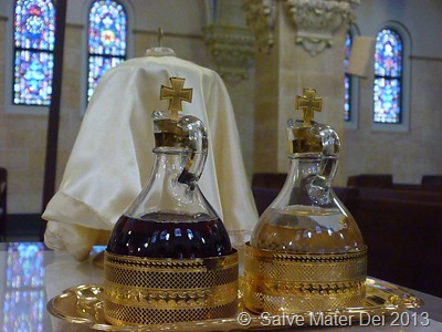 By Your Own Blood Lord, You Brought Us Back to God © SalveMaterDei.com, 2014