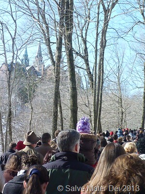 Annual Good Friday Outdoor Stations of the Cross at The Basilica of The National Shrine of Mary Help of Christians At Holy Hill © SalveMaterDei.com, 2013