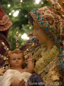 "May the God of Peace Make You Perfect in Holiness." © SalveMaterDei.com, 2013.