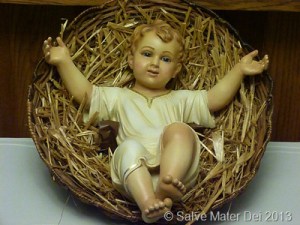 We are called to prepare our hearts to receive the real Divine Infant. © SalveMaterDei.com, -2013.