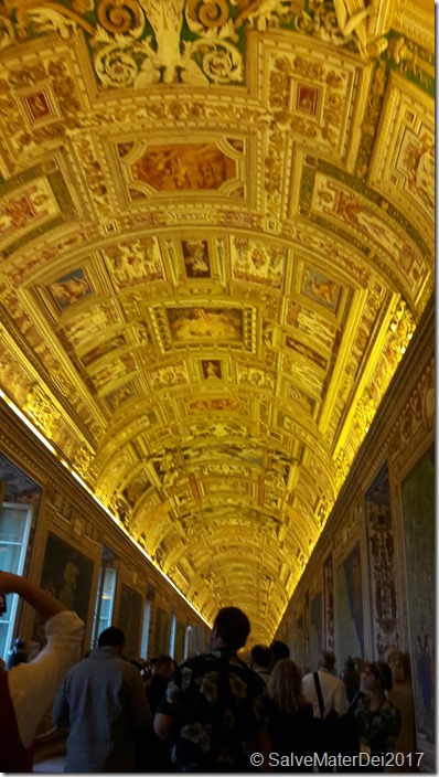 Vatican Hall of Maps ceiling 3a